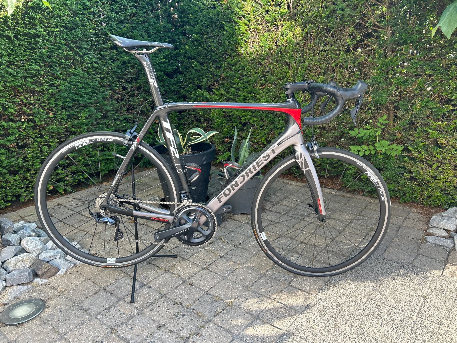 Fondriest racefiets met Ultegra afmontage, Overige merken, 28 inch, Carbon, Ophalen of Verzenden