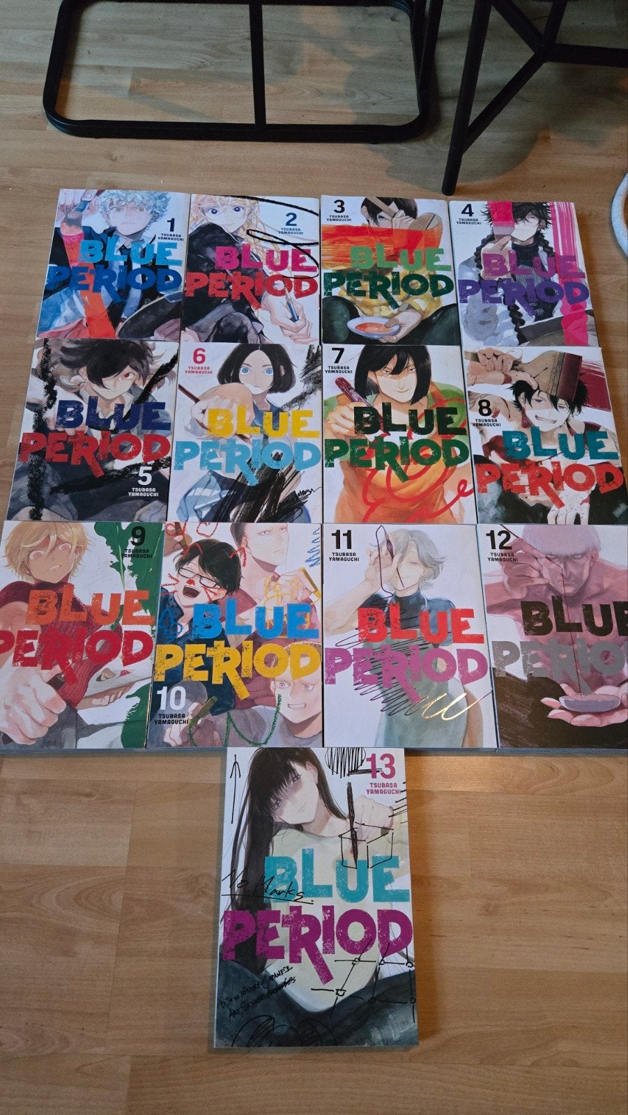 Blue Period Manga Volume 1-13, Boeken, Eén comic, Ophalen of Verzenden, Zo goed als nieuw, Japan (Manga)