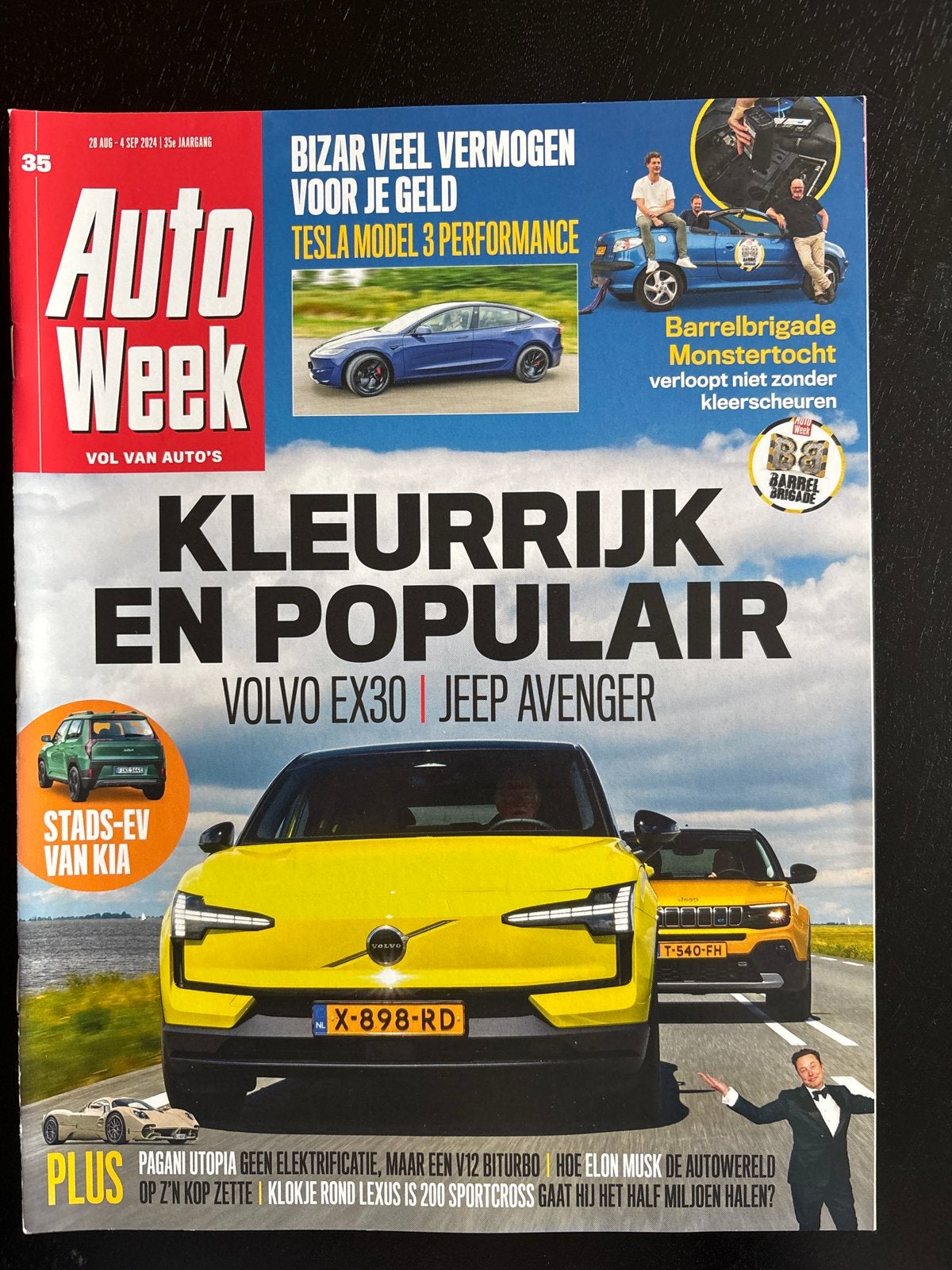 AutoWeek Magazine - Editie 35 (28 aug - 4 sep 2024), Ophalen of Verzenden, Nieuw, Overige typen