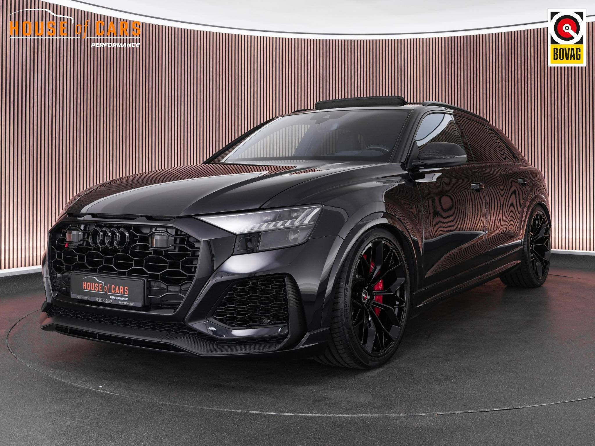 Audi RSQ8 quattro 4.0 600pk TFSI |23" custom|Dynamic plus|ke, Auto's, Gebruikt, 600 pk, Zwart, Leder