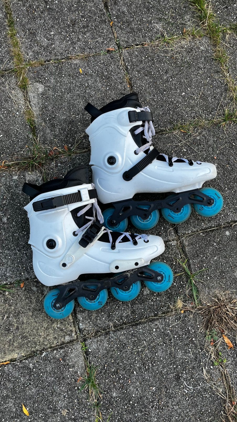 FR Skates FR3 80 – maat 43/44 zgan + optioneel Luminous LED, Ophalen of Verzenden, Zo goed als nieuw, Inline skates 4 wielen, Overige merken