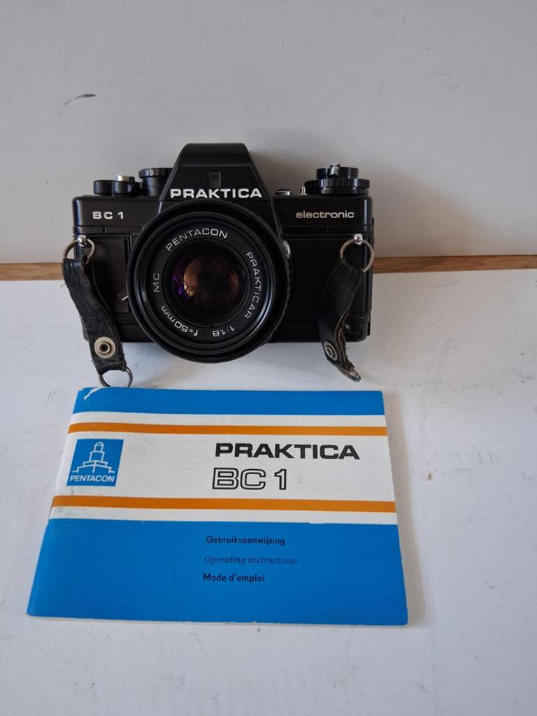 Praktica BC 1 Spiegelreflexcamera met Pentacon lens, Ophalen of Verzenden, Gebruikt, Spiegelreflex, Overige Merken