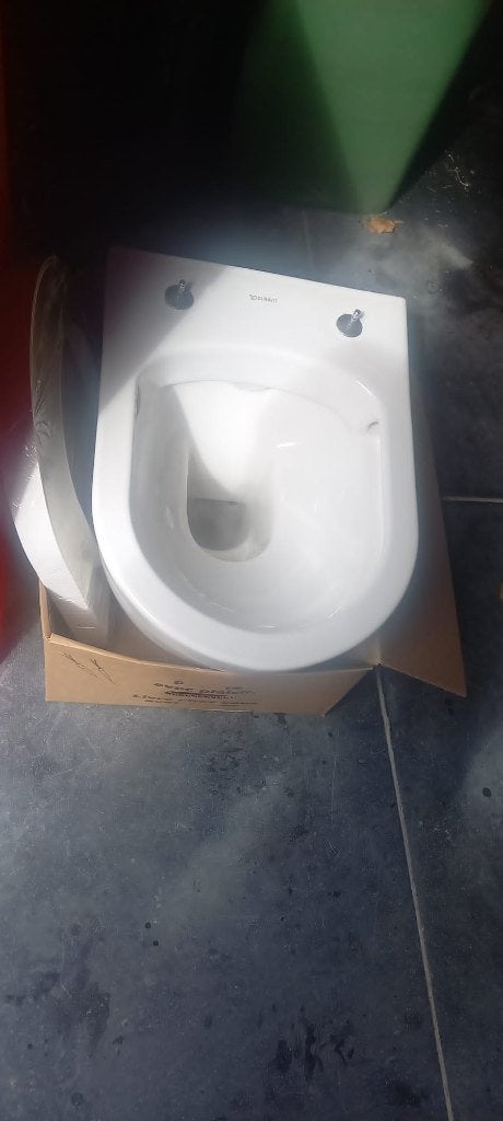 hangtoilet duravit, Ophalen, Zo goed als nieuw, Toilet