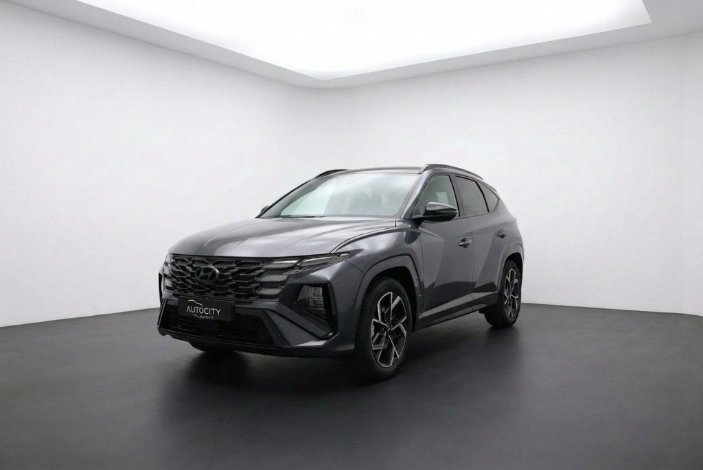 Hyundai Tucson 1.6 T-GDI N Line Sky 4WD 285pk l Pano l Camer, Auto's, Hyundai, Automaat, Gebruikt, 285 pk, Bedrijf