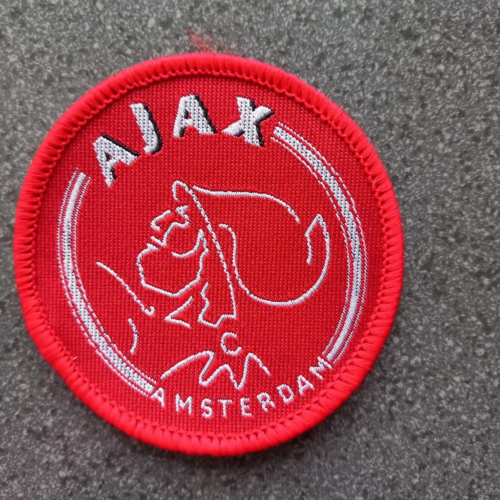 Ajax opnaai embleem 7 cm, Ophalen of Verzenden, Nieuw, Ajax, Overige typen