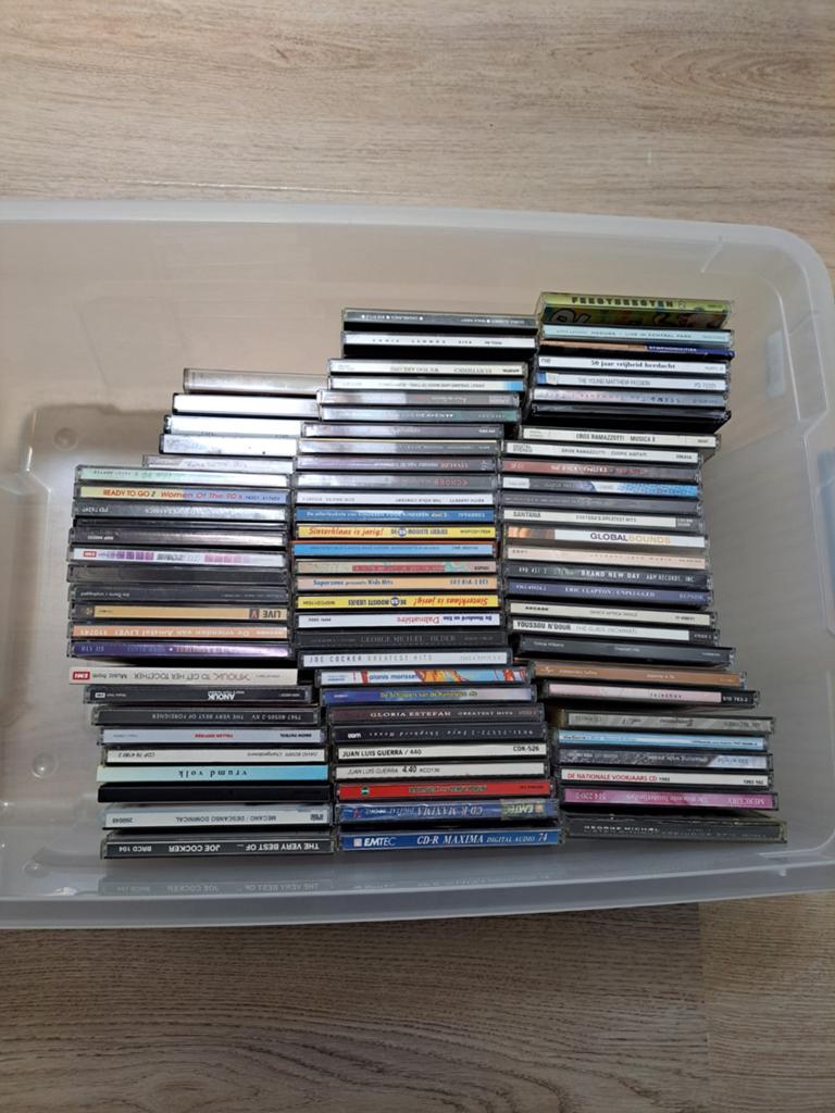 Grote partij CD's jaren '80 & '90 (ca. 75 stuks), Ophalen