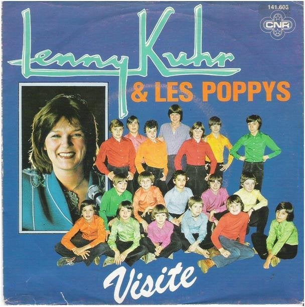 LENNY KUHR & LES POPPYS: "Visite"/LENNY KUHR-SETJE!, Ophalen of Verzenden, Zo goed als nieuw, 7 inch, Levenslied of Smartlap