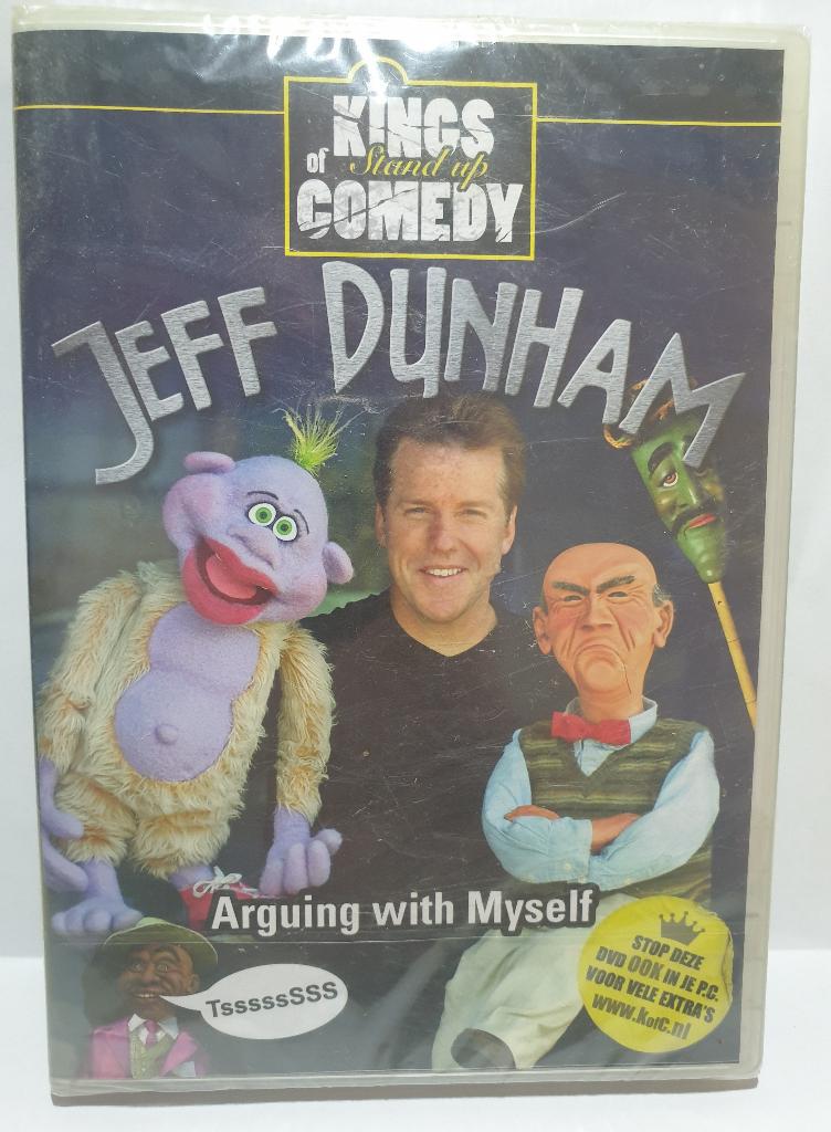 dvd Jeff Dunham - Arguing with myself, Alle leeftijden, Ophalen of Verzenden, Nieuw in verpakking, Stand-up of Theatershow