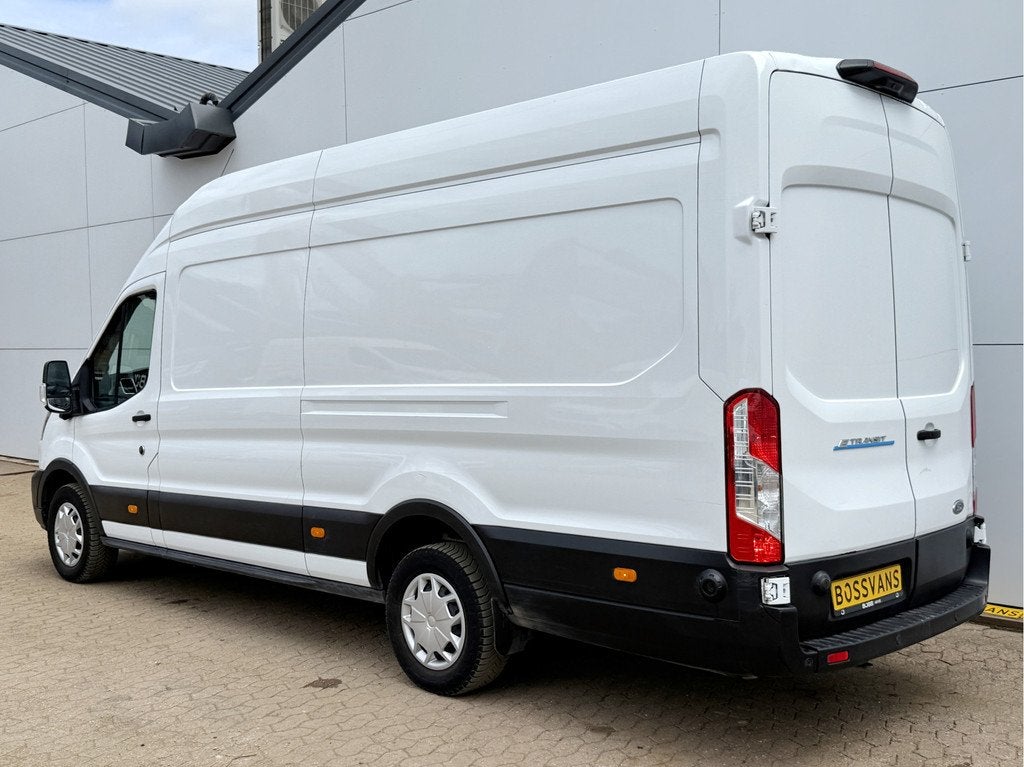 Ford E-Transit 68kWh 184PK L4H3 317km WLTP 96,5% (SOH) BEV S, Automaat, Achterwielaandrijving, Gebruikt, Wit