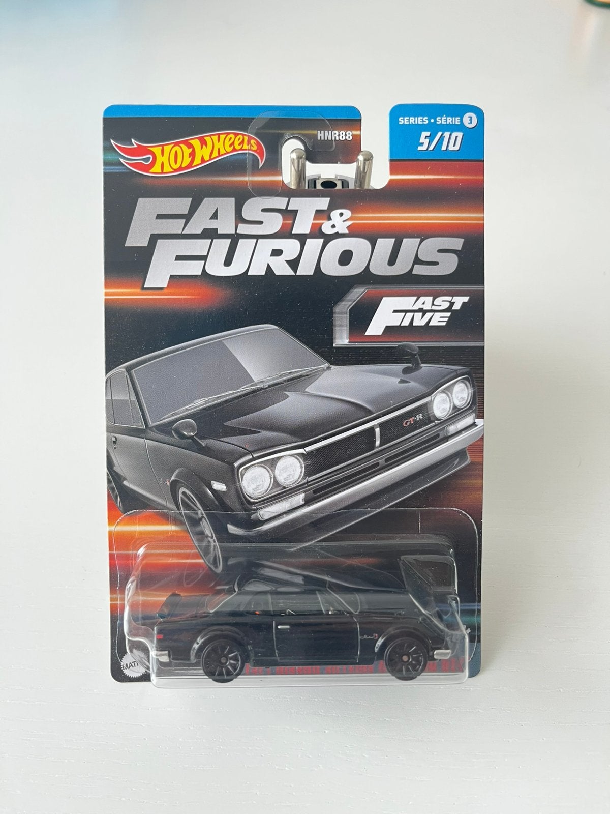 Hot Wheels Fast & Furious Nissan Skyline 2000, Ophalen of Verzenden, Zo goed als nieuw, Auto