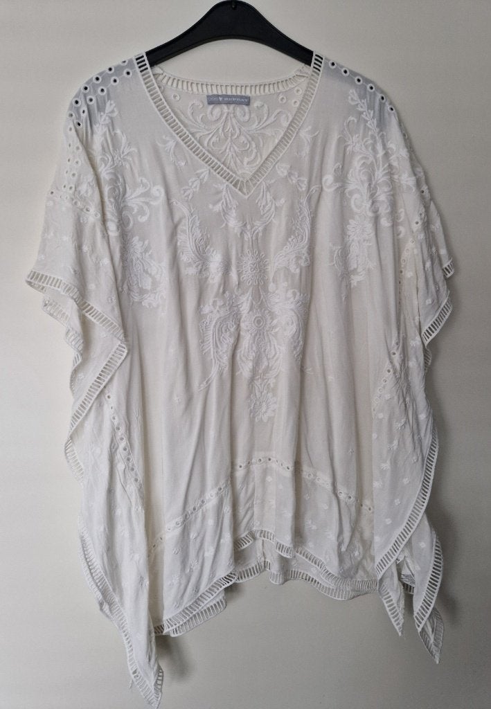 Dtlm Repeat blouse maat 40, Maat 38/40 (M), Wit, Ophalen of Verzenden, Zo goed als nieuw