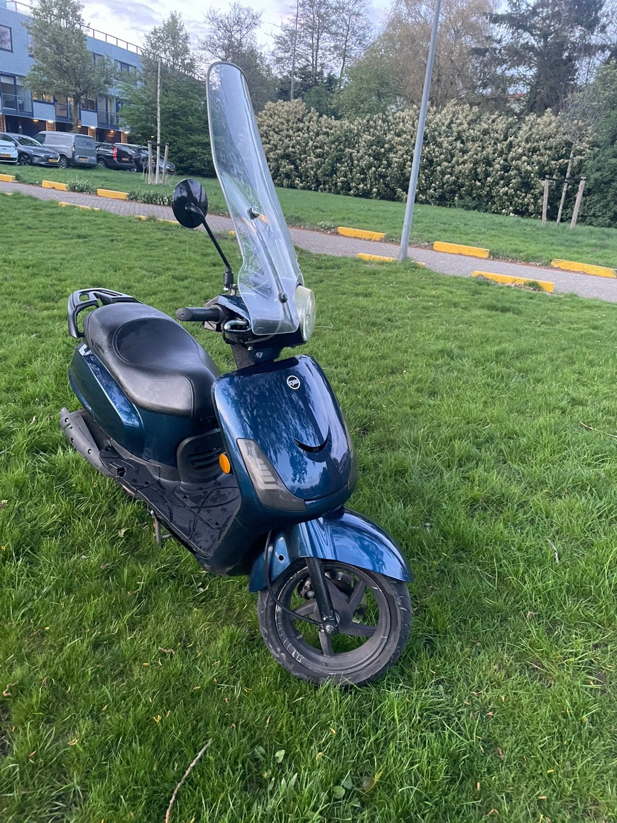 Sym fiddle 2 2018, Ophalen, Zo goed als nieuw, Benzine, Fiddle