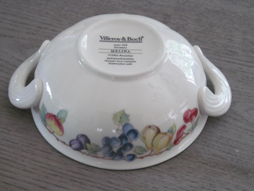 Villeroy & Boch Melina Soepkom, Keramiek, Ophalen of Verzenden, Zo goed als nieuw, Kom(men)