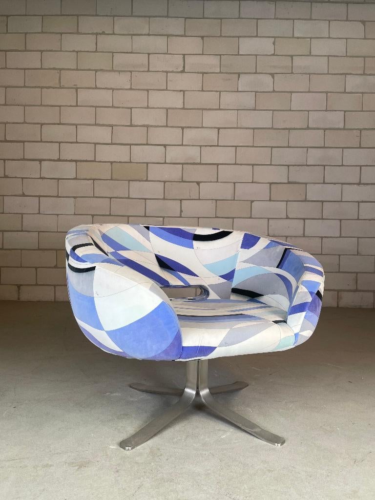 Cappellini Rive Droite fauteuil, Ophalen, Gebruikt, Minder dan 75 cm, Vintage