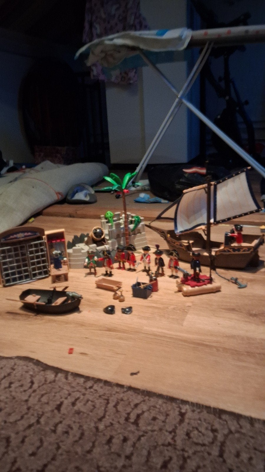 Playmobil piratenset met schip, eiland en figuren, Ophalen, Jongen of Meisje