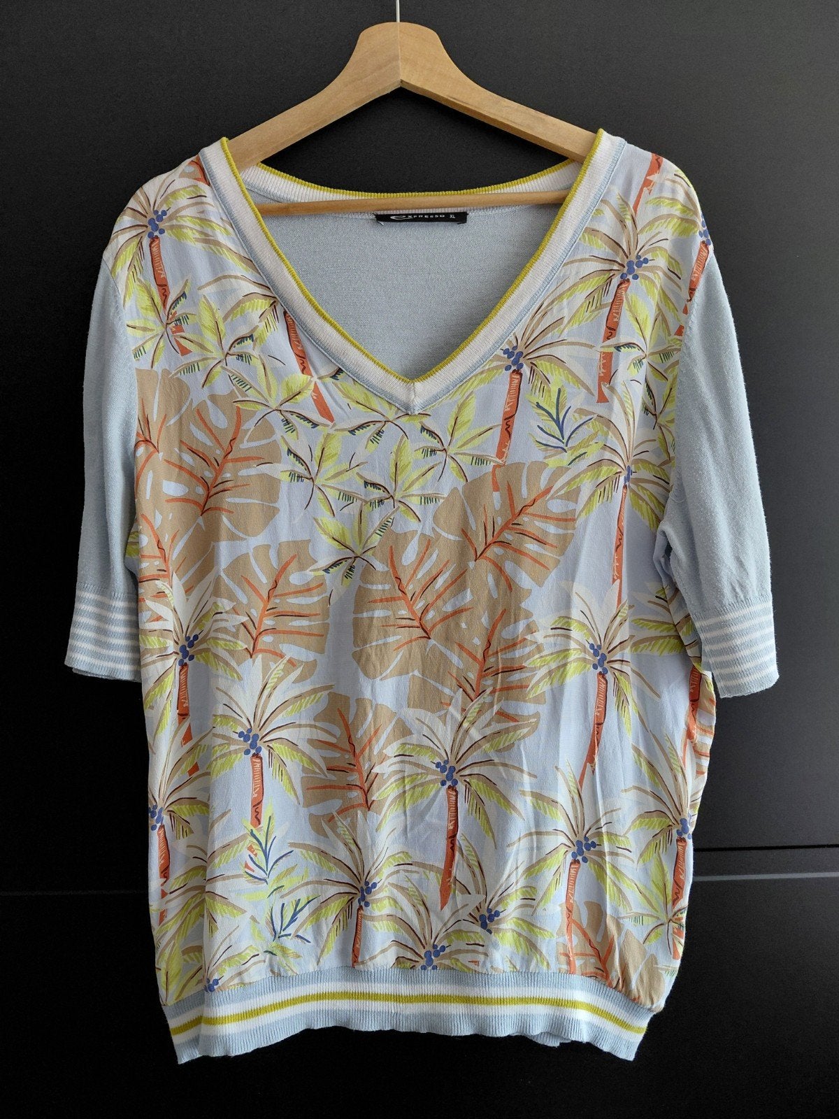 Shirt Expresso maat XL, Maat 46/48 (XL) of groter, Ophalen of Verzenden, Korte mouw, Gedragen