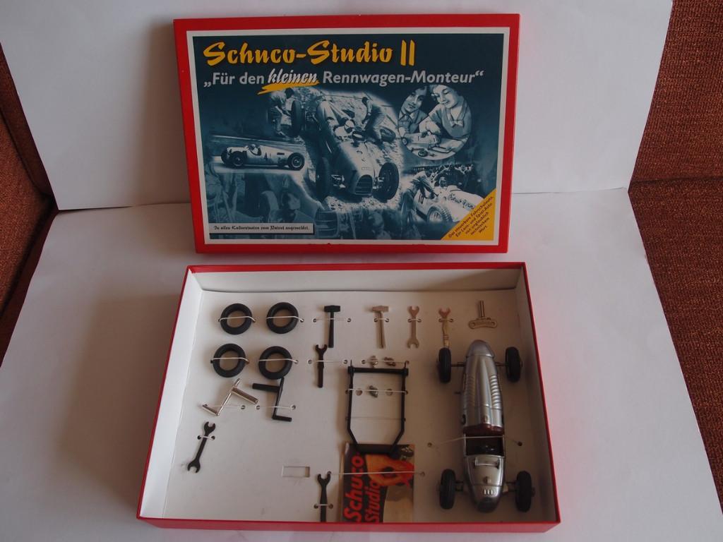 Schuco Studio II Renwagen-Monteur in Doos, W-Germany, jr'90, Verzamelen, Speelgoed, Ophalen of Verzenden, Zo goed als nieuw