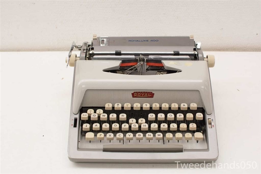 royaluxe 400 typmachine 20321, Ophalen of Verzenden