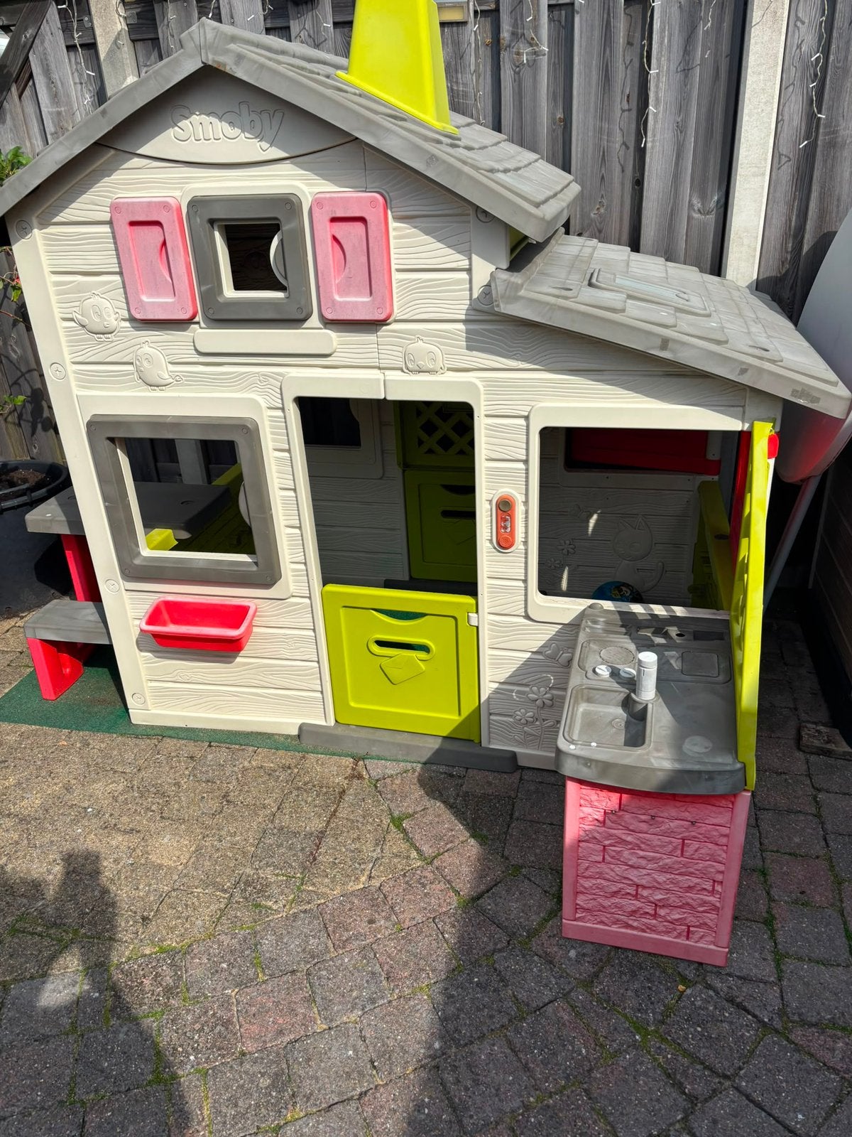 Speelhuisje buiten, Kinderen en Baby's, Ophalen, Zo goed als nieuw, Kunststof