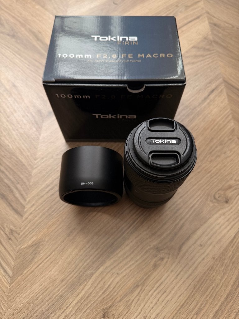 Tokina FíRIN 100mm F2.8 FE Macro voor Sony E-mount., Audio, Tv en Foto, Fotografie | Lenzen en Objectieven, Sony E-mount, Tokina