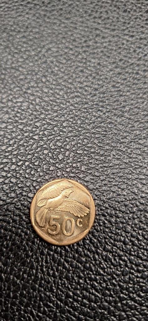 Zuid-Afrika 50 cent 2024, Postzegels en Munten, Munten | Afrika, Ophalen of Verzenden, Zuid-Afrika