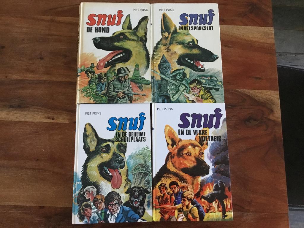 4 x Snuf, verschillende titels, Boeken, Gelezen, Ophalen of Verzenden, Fictie, Piet Prins
