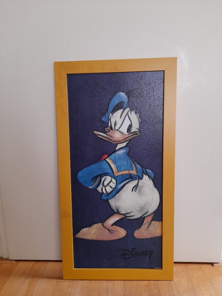 Schilderij Donald Duck, Ophalen, Donald Duck, Zo goed als nieuw, Overige typen