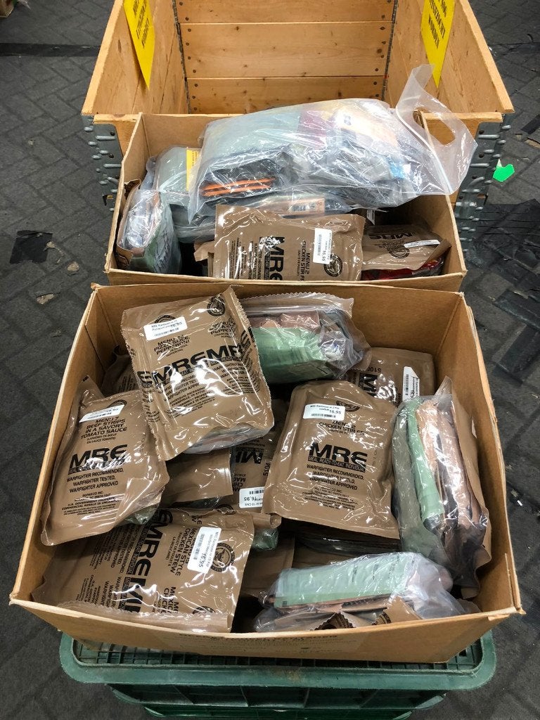 MRE's - Amerikaanse rantsoenen - Meerdere smaken, Verzamelen, Militaria | Algemeen, Amerika, Overige typen, Ophalen of Verzenden