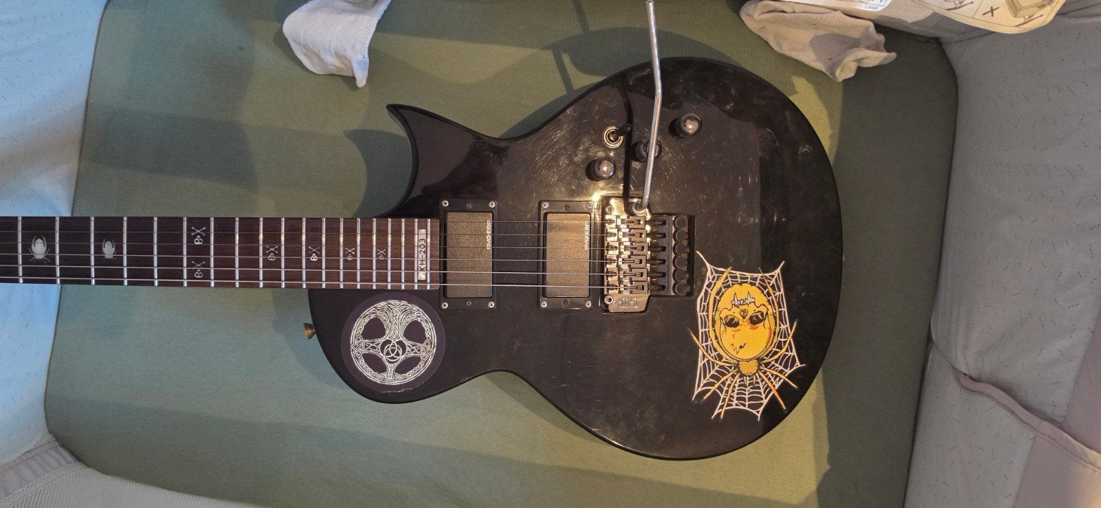 Ltd kirk hammett kh 203. eventueel ruilen., Ophalen of Verzenden, Solid body, Overige merken
