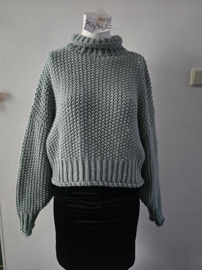 H&M gebreide coltrui maat XS, H&M, Ophalen of Verzenden, Zo goed als nieuw, Maat 34 (XS) of kleiner