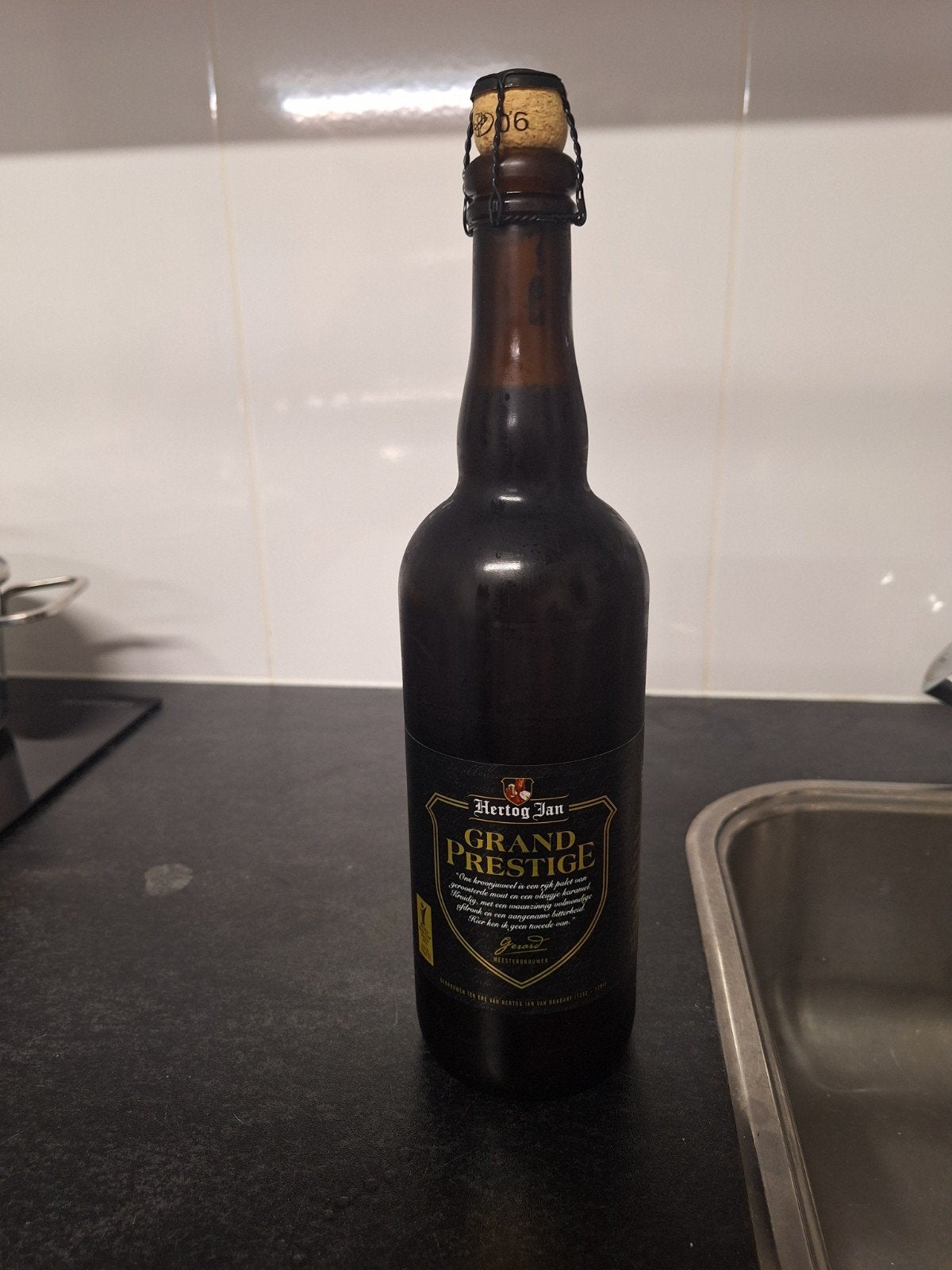 Grandprestige, Verzamelen, Biermerken, Ophalen of Verzenden, Nieuw, Flesje(s), Overige merken