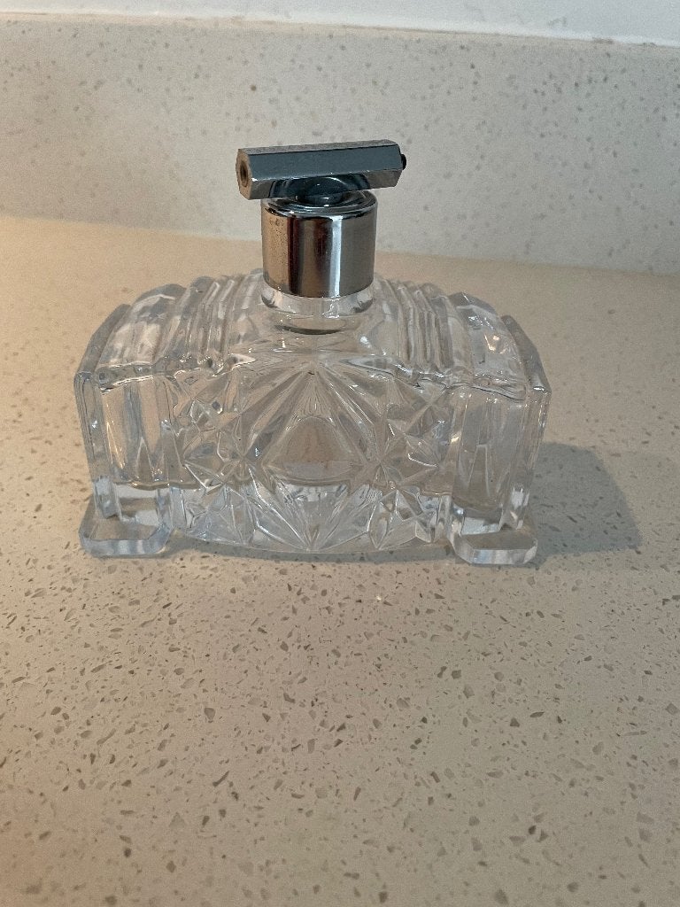Vintage: Art deco parfumverstuiver 11x6x10cm, Ophalen of Verzenden