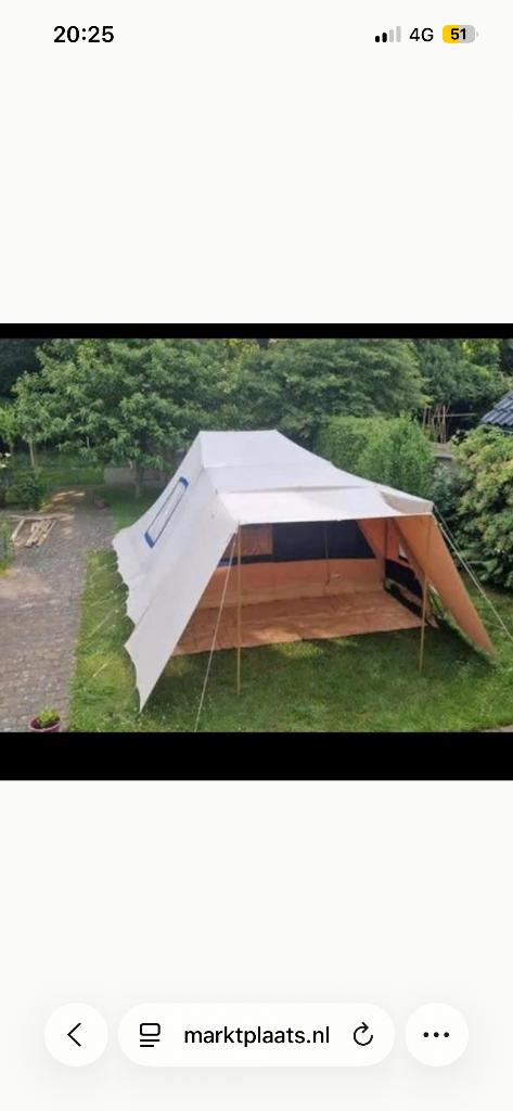 grote tent kopen of ruilen, Ophalen, Gebruikt, Tot en met 6