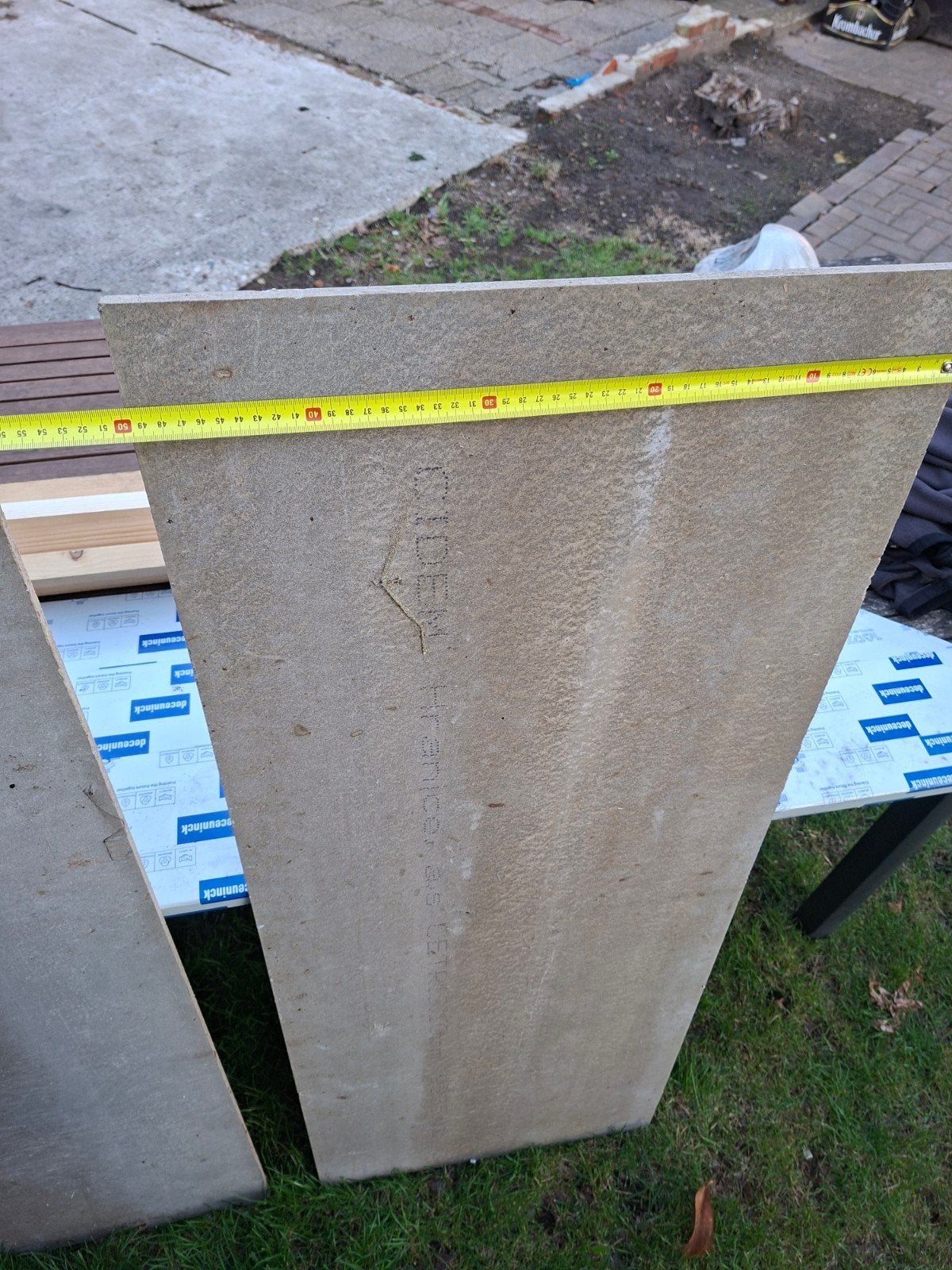 2 Citrix panelen 50x130cm, 10mm dik, Doe-het-zelf en Verbouw, Platen en Panelen, Ophalen