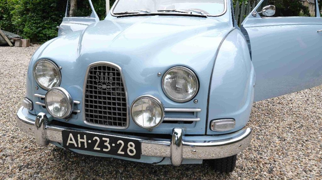 Saab 96 850 1962 Blauw, 890 kg, Blauw, Handgeschakeld, Blauw