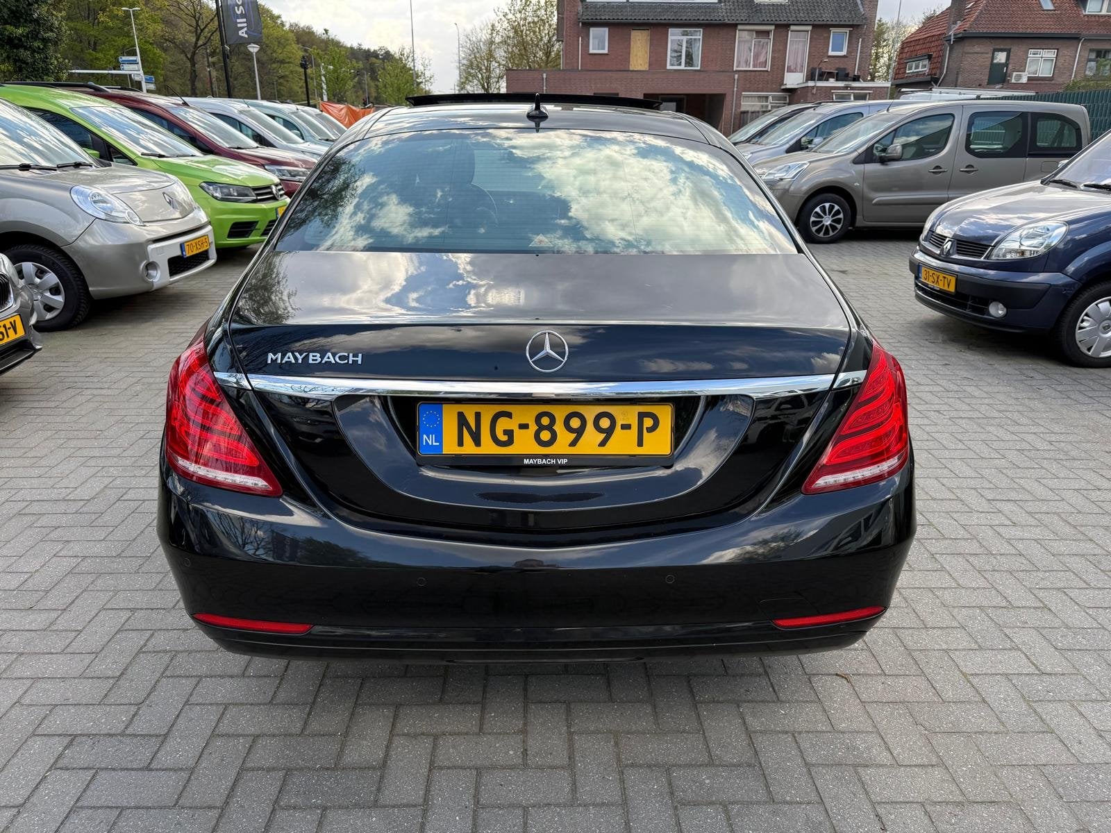 Mercedes-Benz S-Klasse 350 BlueTEC Lang "MAYBACH" - Chauffeu, Auto's, Automaat, Achterwielaandrijving, Gebruikt, Euro 6