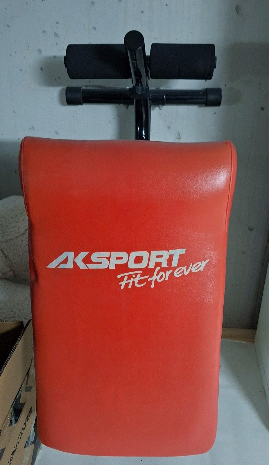 AK Sport Fit forever sportbankje, Sport en Fitness, Fitnessmaterialen, Ophalen, Gebruikt, Buik, Fitnessbank