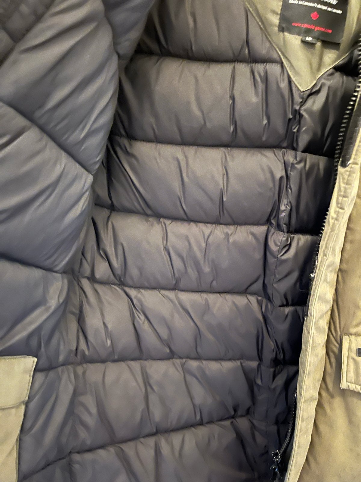 Parka Jas Maat S/P, Verzenden, Gedragen, Maat 48/50 (M), Groen