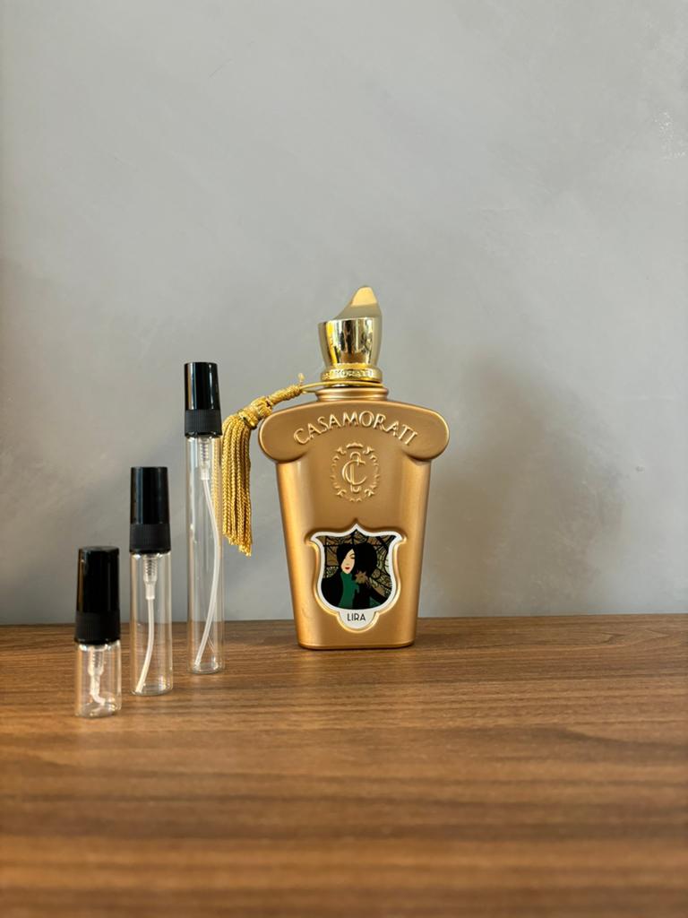 Casamorati Lira Niche Parfum sample tester decant, Ophalen of Verzenden, Zo goed als nieuw