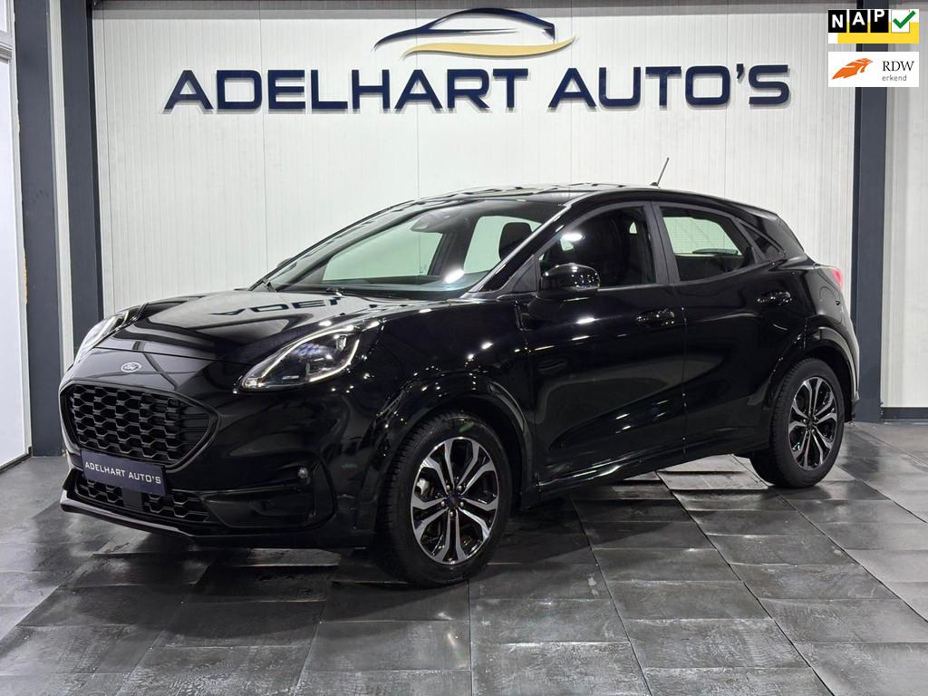 Ford Puma 1.0 EcoBoost Hybrid ST-Line / Navigatie full map /, 125 pk, Zwart, Origineel Nederlands, Bedrijf