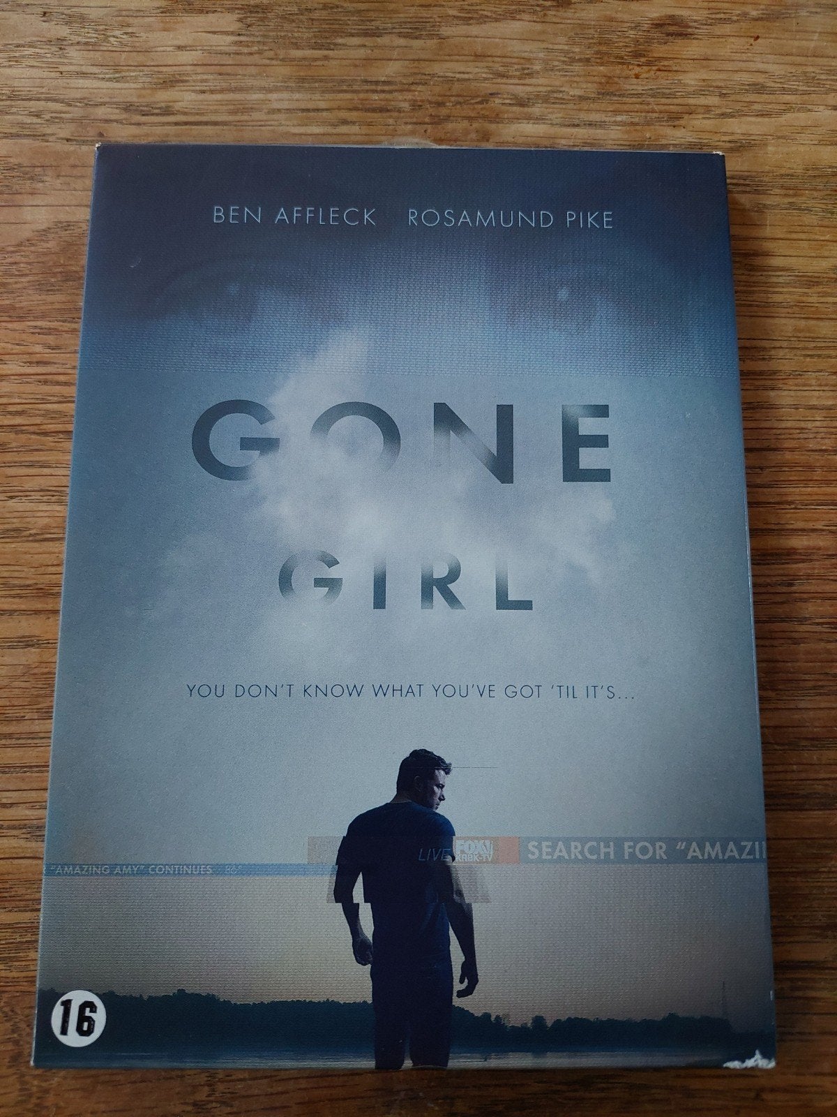 Gone Girl Blu-ray - Ben Affleck, Rosamund Pike, Psychologische thriller, Vanaf 16 jaar, Inclusief doosje, Ophalen of Verzenden