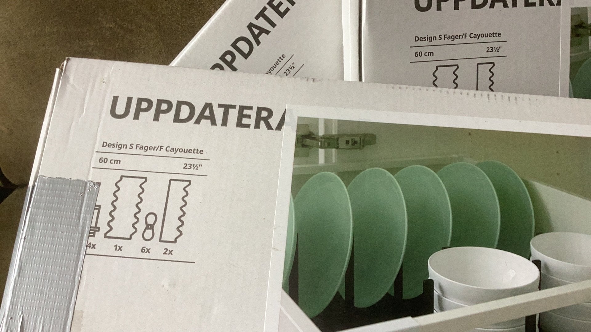 IKEA UPPDATERA ladeverdelers/ organizer voor lade van 60cm, Overige materialen, Overige typen, Ophalen of Verzenden, Zo goed als nieuw