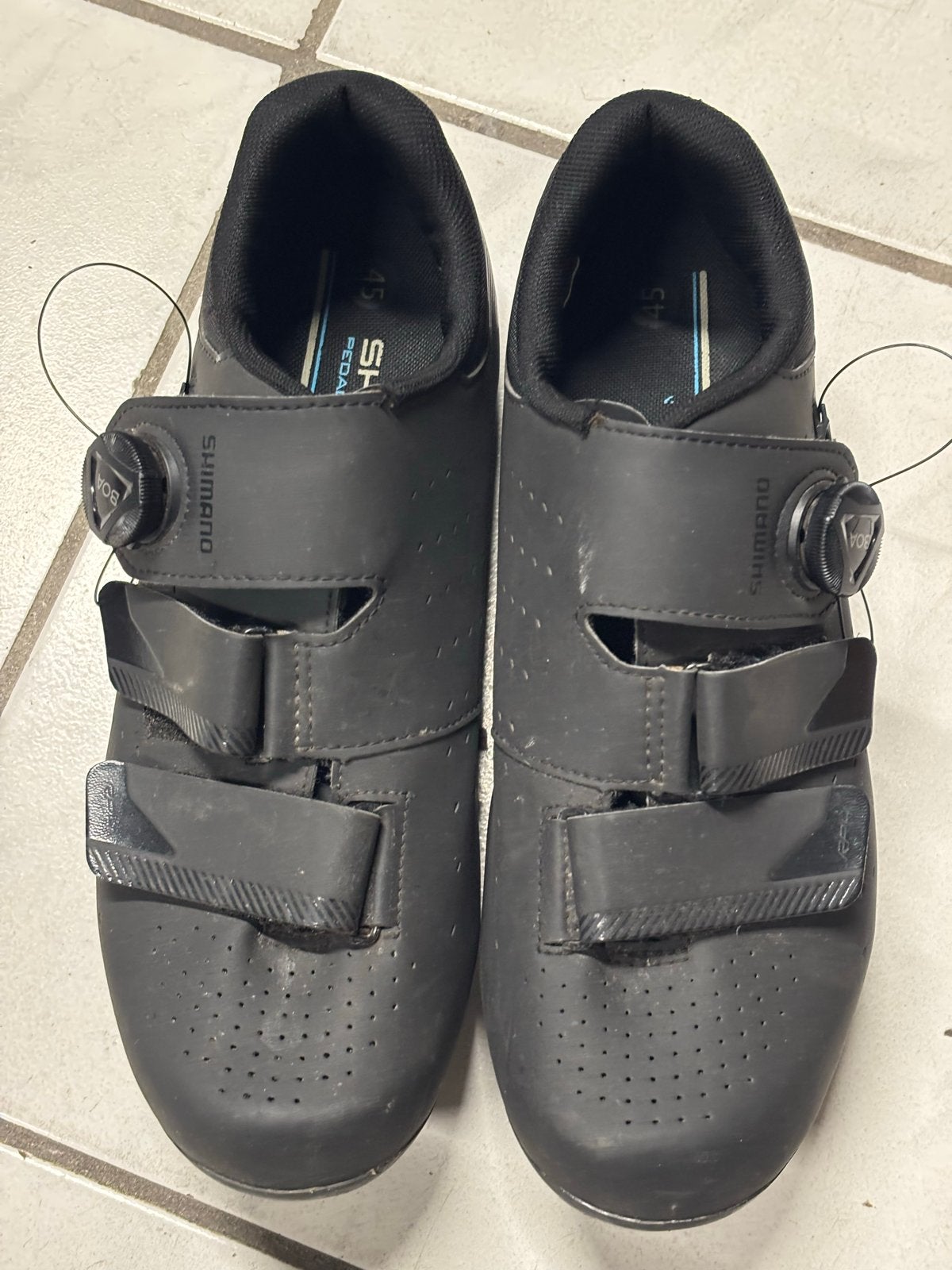 Shimano fietsschoenen maat 45, Gebruikt, Heren, Schoenen, Overige maten