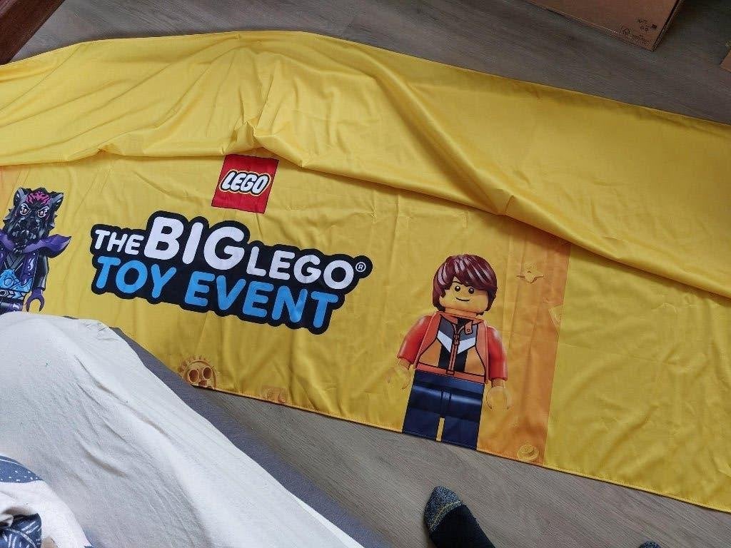 lego Big Lego Toy Event {Banner}, Gebruikt, Overige thema's, Lego, Accessoire