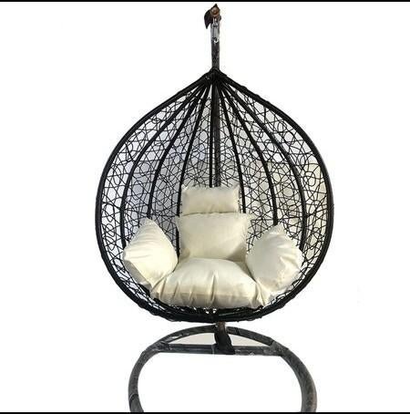 Ei stoel Hangstoel Schommelstoel Egg swing chair tuinstoel, Ophalen, Nieuw, Rotan