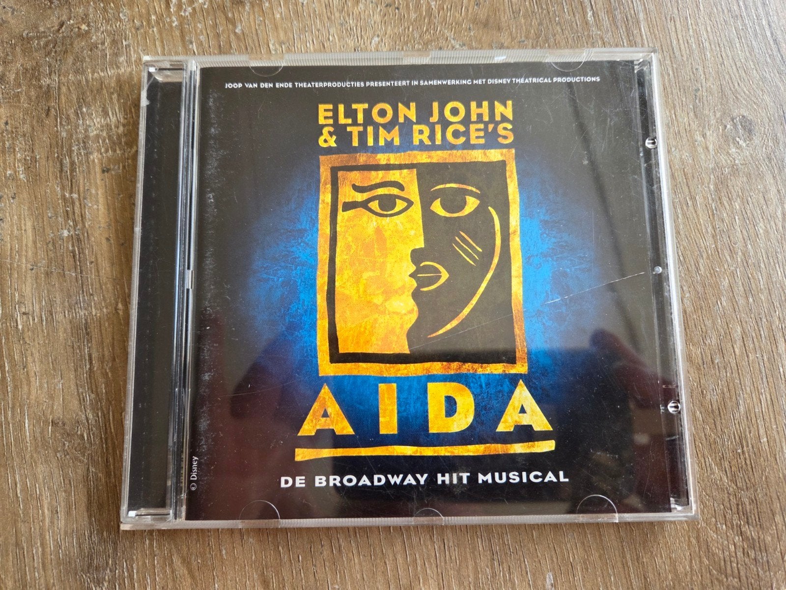Aida de musical  - Nederlandse Cast, Gebruikt, Musical, Inclusief doosje, Ophalen of Verzenden