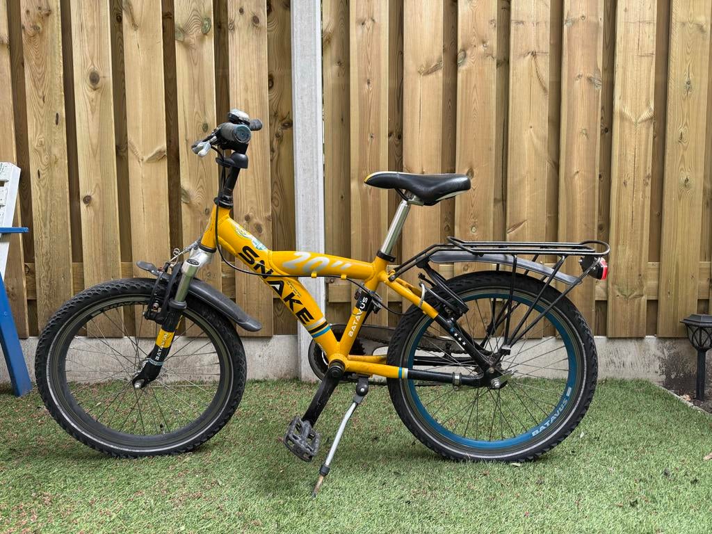 Kinderfiets Batavus Snake - Geel, 20 inch, Fietsen en Brommers, Fietsen | Kinderfietsjes, Gebruikt, 16 tot 20 inch, Ophalen