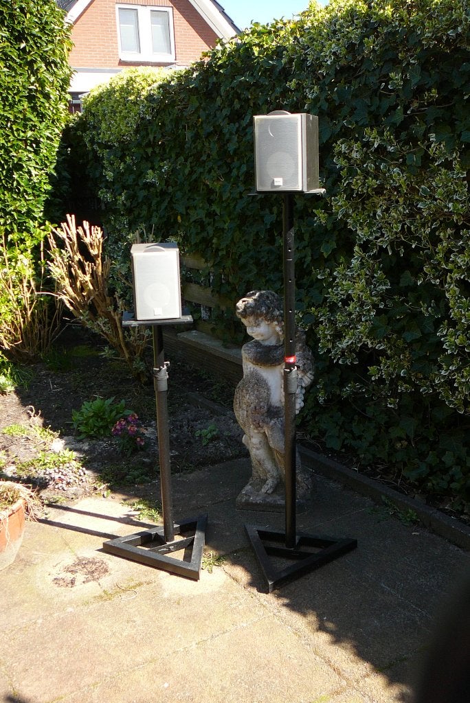 Speakerstandaards - Verstelbaar (80-122 cm), Ophalen, Gebruikt, Instrumentstandaard, Speaker
