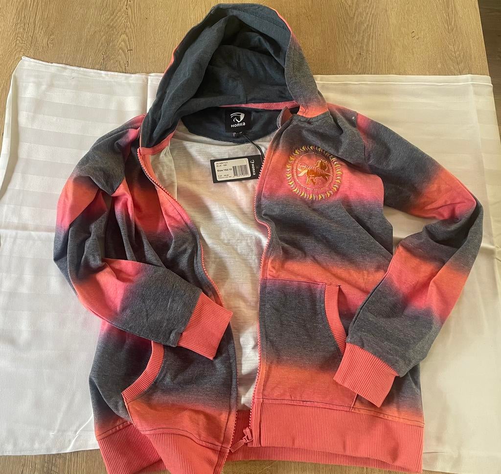 Horka regenboogvest maat 152 nieuw, Ophalen, Zo goed als nieuw, Bovenkleding