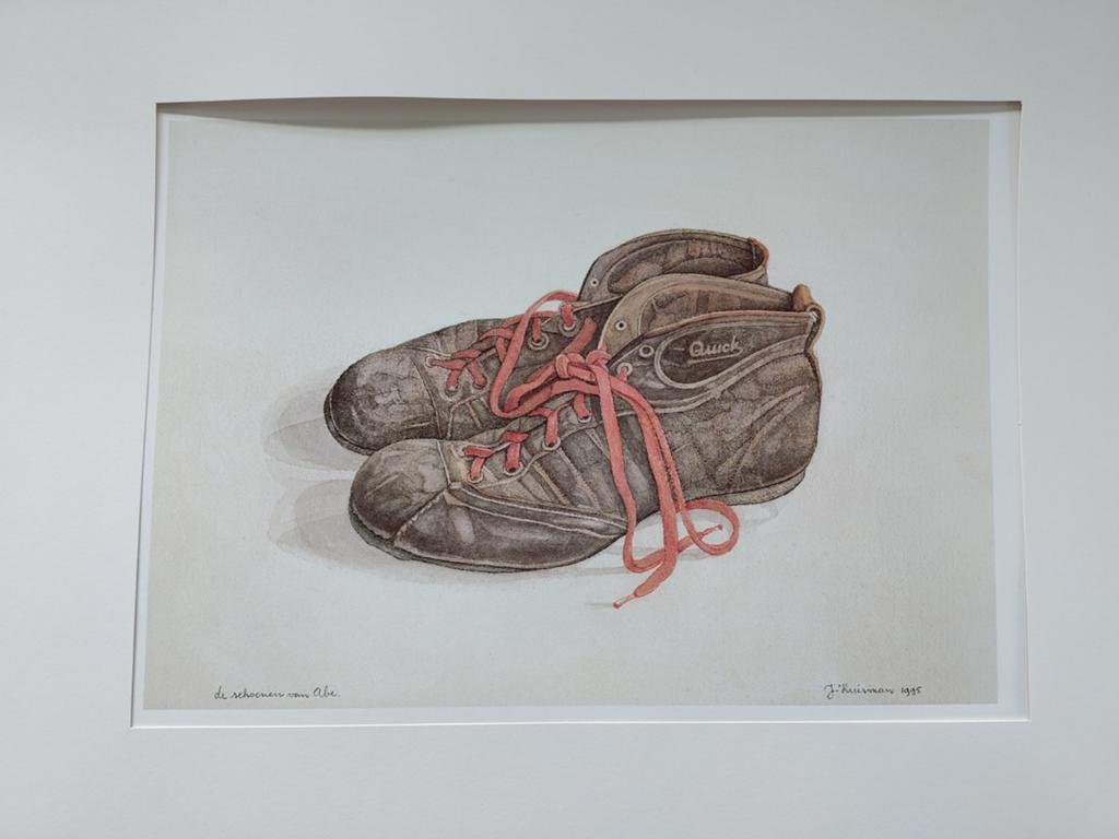 Jopie Huisman - de schoenen van Abe, Antiek en Kunst, Ophalen of Verzenden